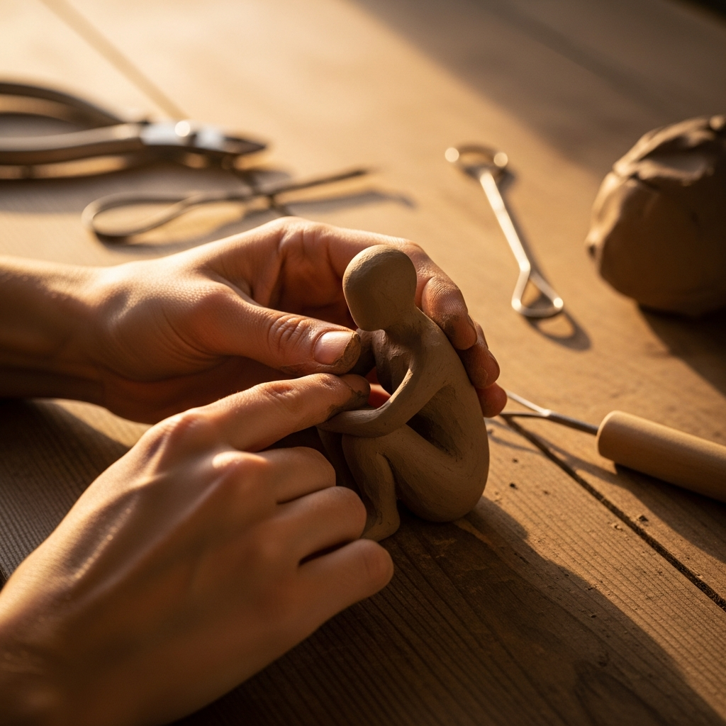 Лепка из глины — Moldio